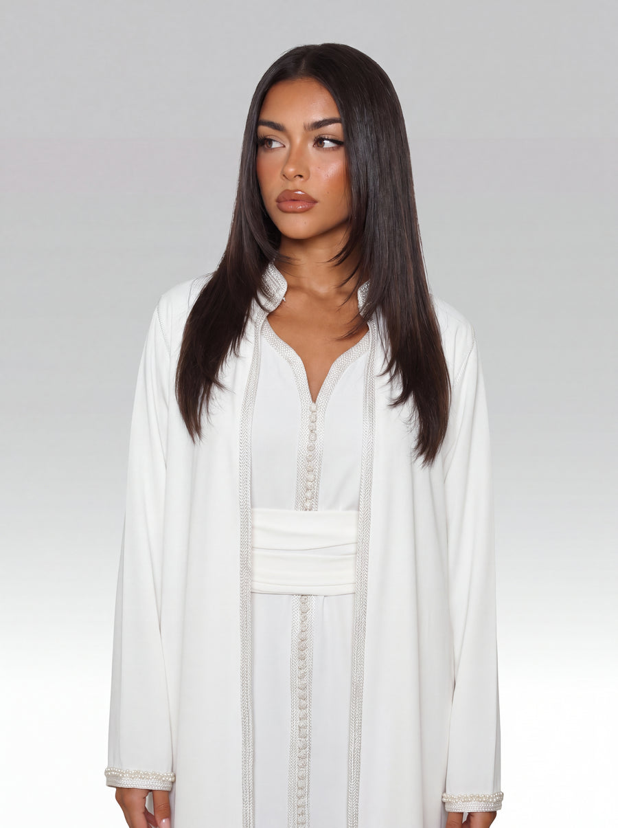 Kimono Blanc Cristal
